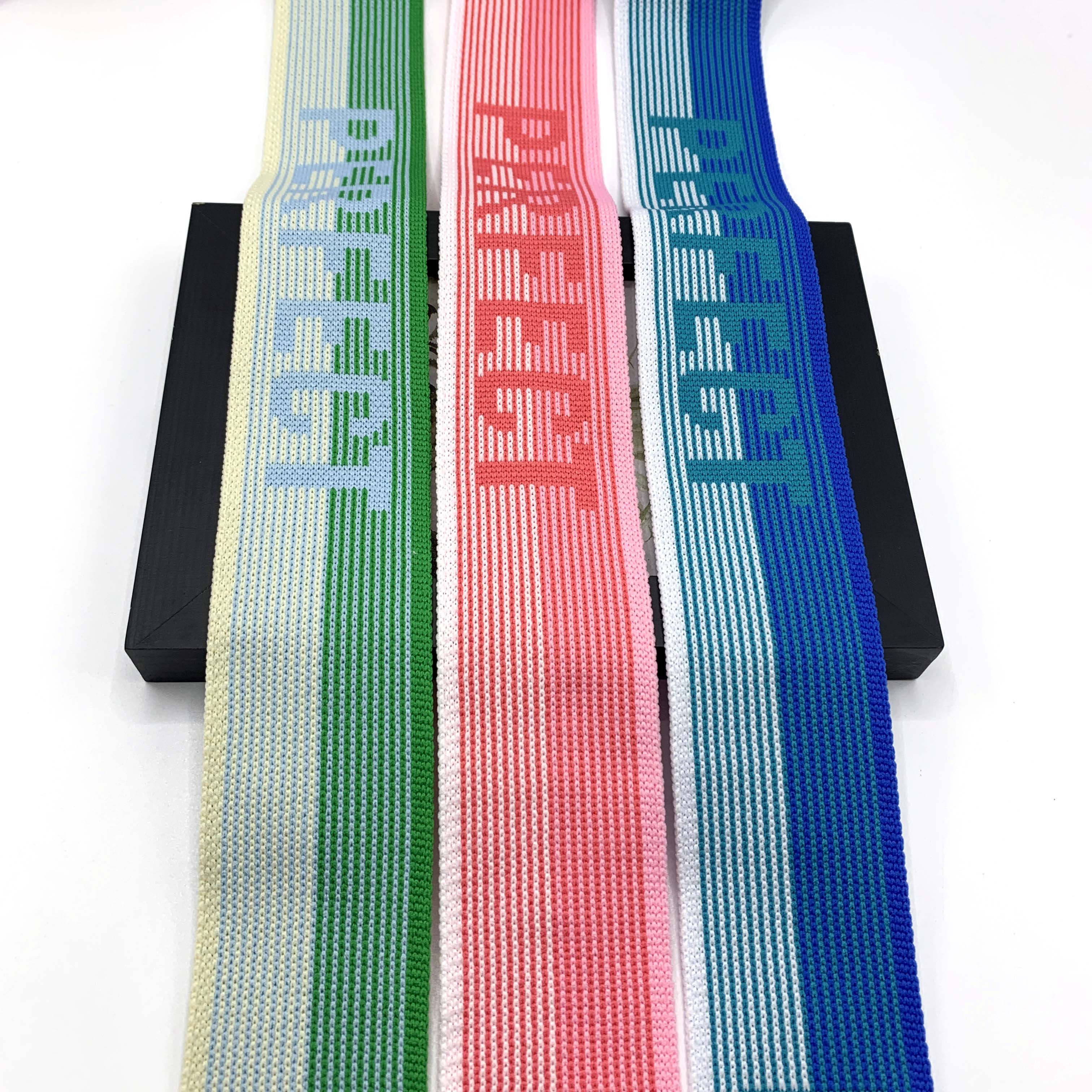 【COLOR iN ID】Ribbon strap nylon pants Custom-Logo-Print-38mm-1-