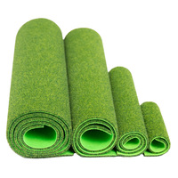 Tapis de gazon artificiel en gros pour décoration extérieure, tapis d'ingénierie en fausse herbe verte pour aménagement