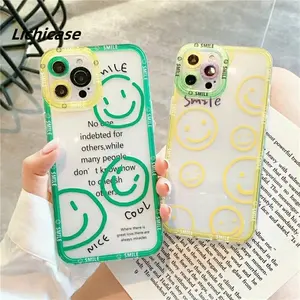 Creative 3D Custom Printed Cute Cartoon Clear Crystal Phone Case For Iphone 15 Pro Max 14 13 12 11 Flexible Back Cover