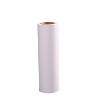 Film étirable transparent blanc de 250 microns, film PET souple résistant à l'hydrolyse pour l'encapsulation des panneaux solaires