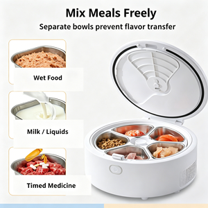 Comedero Inteligente para Mascotas con Refrigeración y Calefacción, Interactivo, 5g, Compatible con Wifi Dual, para una Conservación Profesional - Product Image 3