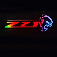 Logo de voiture lumineux à LED, emblème de calandre de voiture, badge de logo avant de voiture, lampe à LED, feux de signalisation de voiture pour véhicule, lumière de logo de voiture