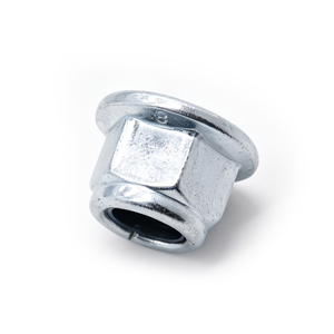 Écrou de blocage à insert nylon à bride hexagonale en acier galvanisé DIN6926, écrou à bride anti-desserrage à couple prédominant M3-M16, fixation - Product Image 3