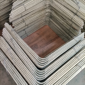 High Strength Durable Corrosion Resistant Plastic GFRP Bending <strong>Rebar</strong> with Special Shape - Product Image 1