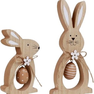 Decoración <span class=keywords><strong>de</strong></span> <span class=keywords><strong>Pascua</strong></span>, <span class=keywords><strong>Conejo</strong></span> <span class=keywords><strong>de</strong></span> Madera en 3D, Adorno Bonito para Niñas, Decoración del Hogar <span class=keywords><strong>Infantil</strong></span>, Manualidades para Interiores - Product Image 5