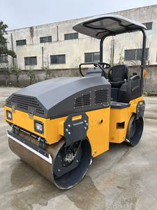 3 tấn đôi trống con lăn Máy Đầm Mini rung đường lăn Máy đầm nhựa đường con lăn - Product Image 5