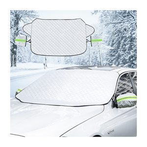Couverture Pare-Brise Voiture,BâChe Pare Brise Protection,MagnéTique
