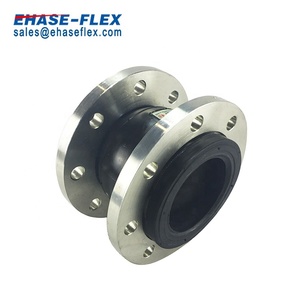 Junta de expansión doble esfera atornillada junta de bola de goma Flexible con EPDM - Product Image 3