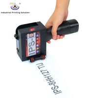 Impresora de Inyección de Tinta Portátil de Precisión IPS-8HH127 de 12.7 mm HP TIJ2.5 para Codificación QR en Cajas