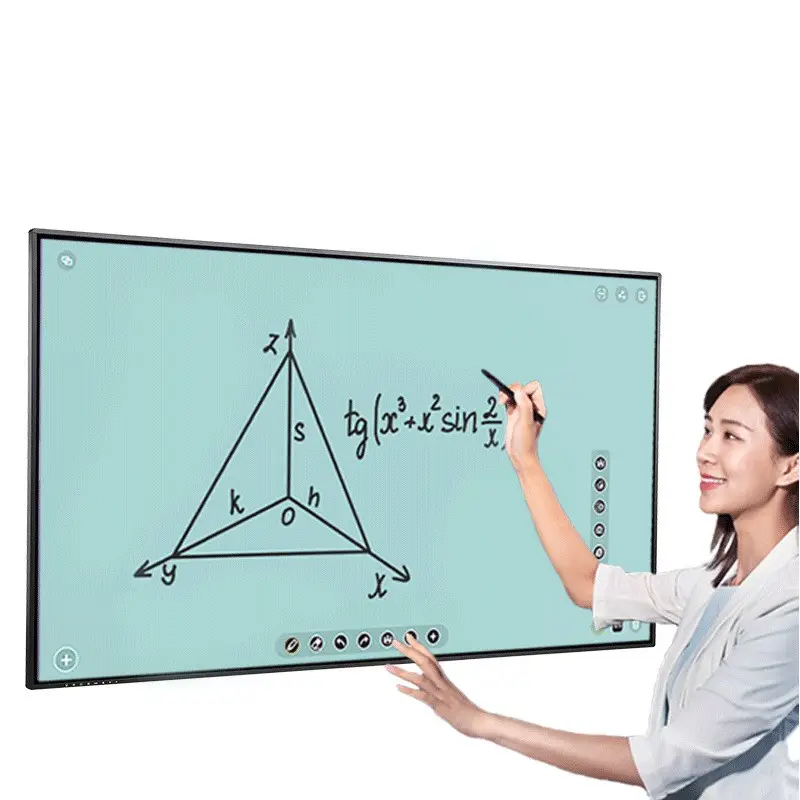 새로운 도착 제품 디지털 인터랙티브 화이트 보드 스마트 보드 학교 또는 사무실 화이트 보드