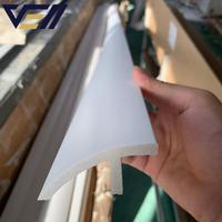 Moulure de plafond et de mur VELL moderne pour intérieur, avec bande LED intégrée, plinthe lumineuse, écologique, 3m, pour décoration intérieure