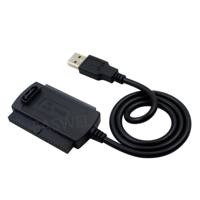 General para PC portátil USB 2,0 a IDE SATA 5,25 S-ATA Cable adaptador de 2,5/3,5 pulgadas