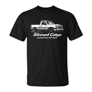 Camiseta Silverado Cateye Lowered Crew Cab Truck - Product Image 2