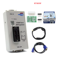 Programador ISP Serial RT809F Original con 12 Adaptadores + Adaptador de 1.8V + Clip de Prueba SOP8 + Cable EDID VGA LCD