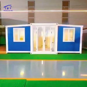 Maison préfabriquée extensible de haute qualité de 20 pieds, maison préfabriquée de 2, 3 ou 4 chambres, villa préfabriquée, maison pliante, maison portable - Product Image 2