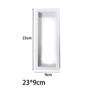 9x23 cm Transparent Suspendu Flottant Affichage Emballage En Plastique Acrylique Shenzhen Usine Faire Balance Pierre Options