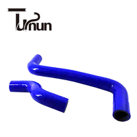 Kit de manguera de goma de silicona negra de Venta caliente para Toyota Corolla 93-97 7AFE 4AFE corte y moldeo personalizados