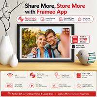 Pabrik NO 1 OEM ODM Layar Sentuh Premium 10.1 Inci Memori 32GB Pilihan Hadiah Terbaik untuk Penjualan Liburan Bingkai Foto Digital Frameo