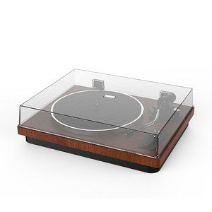 Haut-parleurs stéréo à entraînement par courroie à 3 vitesses, en <span class=keywords><strong>vinyle</strong></span>, LP, phonographe USB, plateau tournant avec haut-parleurs, lecteur de disques Vintage - Product Image 3