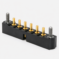 Conector de Alimentación Rectangular M80 de Suministro de Fábrica, Tipo de Bloqueo por Tornillo, Conector Macho para Montaje en PCB
