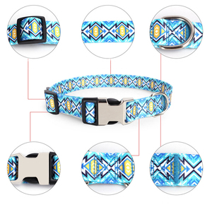 <span class=keywords><strong>Collar</strong></span> Personalizado de Fábrica para Mascotas, con Diseño Moderno de Camuflaje, Cuadros y Rayas, de Poliéster Suave, con Grabado, para Perros y Gatos - Product Image 4