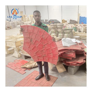 Molde de sello de goma de hormigón <span class=keywords><strong>estampado</strong></span> de <span class=keywords><strong>pared</strong></span> de silicona decorativa esteras juegos de suelo molde de <span class=keywords><strong>estampado</strong></span> - Product Image 1