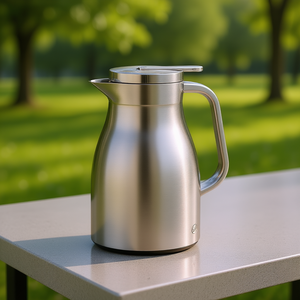 Carafe isotherme Alfi Skyline en acier inoxydable 1,5 L pour boissons chaudes et froides - Product Image 3