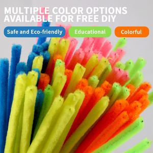 New 100-Piece 6mm Pipe Cleaners <b>for</b> DIY Art Projects & Decoration Craft Supplies - Product Image 3