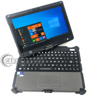 Meilleure qualité ordinateur portable renforcé à trois épreuves getac v110 robuste RAM i5 cpu installé logiciel outils de diagnostic pour camion pelle