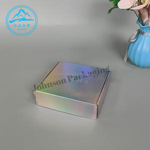 Boîte à chaussures oblongue recyclable au laser en papier kraft avec rabat, pour rangement et emballage de chaussures de sport, impression personnalisée, marron <span class=keywords><strong>original</strong></span> - Product Image 2