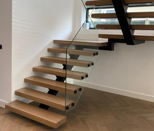 <span class=keywords><strong>Escalera</strong></span> Recta Moderna Prima Premium para Villa, Escaleras Versátiles Personalizables con Estructura <span class=keywords><strong>de</strong></span> Acero, <span class=keywords><strong>Escalera</strong></span> <span class=keywords><strong>de</strong></span> Alta Calidad para Uso en Interiores - Product Image 4