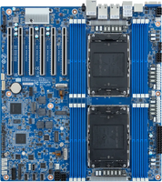 Carte mère de serveur MS74-HB0 E-ATX, double processeur Intel Xeon 6700/6500 LGA4710, 350W TDP, 16xDDR5, 8 canaux PCIe5.0 x16, 2x10GbE+2x1GbE