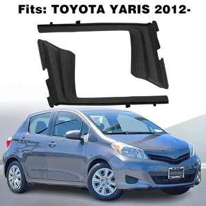 Pour <span class=keywords><strong>Toyota</strong></span> <span class=keywords><strong>Yaris</strong></span> 2012 2013 2014 2015 – Cache-coffre d'angle de <span class=keywords><strong>pare</strong></span>-<span class=keywords><strong>brise</strong></span> avant et garniture latérale d'essuie-glace 53867-52090 53866-52090 - Product Image 2