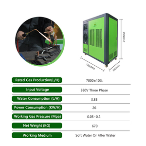 เครื่องกำเนิด HHO อุตสาหกรรม ShiChun SCH7000-4 ขนาด 7000 ลิตร/ชั่วโมง 380V <span class=keywords><strong>3</strong></span> <span class=keywords><strong>เฟส</strong></span> สำหรับงานเชื่อมโลหะหนักและตัดเหล็ก ได้รับการรับรองมาตรฐาน CE - Product Image 2
