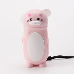 粉色卡通猫咪造型可爱迷你猫咪手机扇