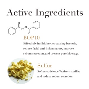 ครีมกำจัดสิว,เปอร์ออกไซด์เบนโซอิลเปอร์ออกไซด์10% สำหรับรักษาใบหน้า - Product Image 6