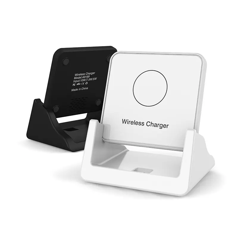 Hot selling 15w 10w fast charger smart phone qi wireless charger stand for iphone huawei samsung xiaomi