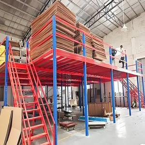 أرضية ميزانين فولاذية متينة لتوسيع مساحة التخزين في المستودعات ودعم رفوف البضائع - Product Image 3
