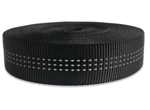 1インチ織りナイロンウェビングストラップ/チューブ状クライミングストラップ、ヘビーデューティーレスキュークライミングハーネス、ロックワーク、消防、環境に優しい - Product Image 3