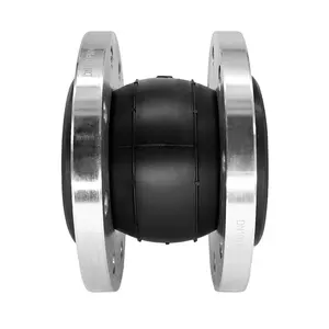 Flexible connector flange type CL150 dn40-600 pump used reinforced bellows flex anti noise rubber expansion joint