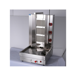 Gas Natural Gas Vertical Rotate Automatically Shawarma Machine Gas Doner Kebab <b>Maker</b> With Cover - Product Image 2