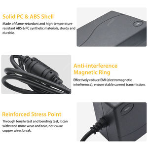 <span class=keywords><strong>Adaptateur</strong></span> CA/CC 4 broches DIN 12V 24V pour imprimante 3D de bureau Connecteur 4 broches 24V 2.5A 12V 5A 60W Cordon d'alimentation Chargeur de câble - Product Image 4