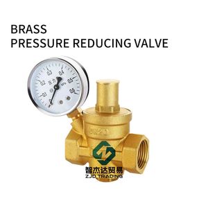 เกจวัดแรงดันคุณภาพสูง วาล์วลดแรงดันทองเหลืองแบบปรับได้สำหรับรถบ้าน - Product Image 3