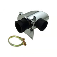 Filtre à air chromé 38 mm Sportsmoto EN STOCK pour moto Monkey Gorilla Trail Bike Z50