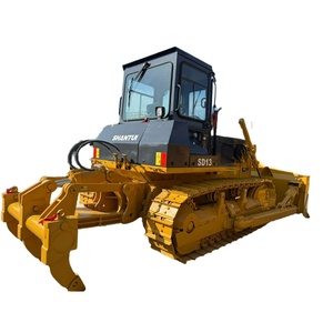 Bulldozer sur chenilles d'occasion Shantui SD13 avec lame hydraulique de 3,0 m³ – Équipement de construction lourd d'occasion - Product Image 1