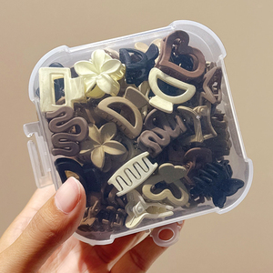 2026 Compact Exquisite Multiple Models Combined Simple Hairpin Fashionable Temperamental Design Girl's Hairpin Wholesale Jewelry - Product Image 1