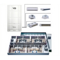 Climatiseur Central pour Home Light R410a 18HP 56KW Vrf Système de Climatisation Split Ac Unités pour Ménage Midea VRF
