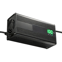 Chargeur intelligent de batterie Li-ion 72V8A AC/DC pour batterie Lifepo4, certifié CE, entrée 220V pour véhicules électriques