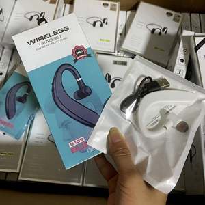 Audífonos Inalámbricos Deportivos Fly Q Gift de Acero Inoxidable, Ligeros, con Gancho para la Oreja, para Correr, Negocios, en Varios Colores, Nuevos - Product Image 5