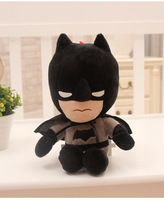 Peluche Spiderman, Captain America, Batman, Iron Man, jouets en peluche, cadeau pour enfants, porte-clés en peluche